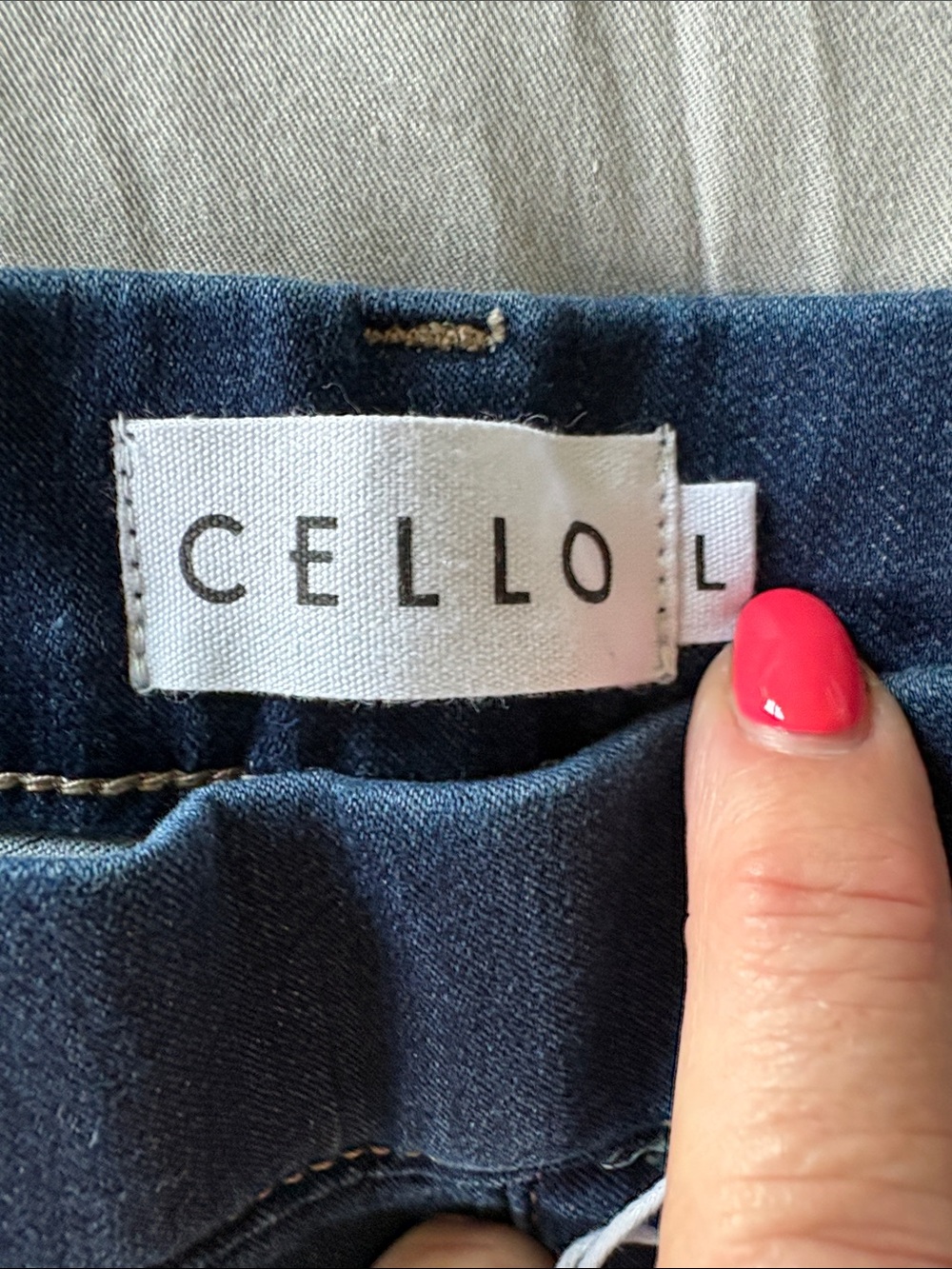 Cello Women's Straight Leg Jeans - Dark Blue - Picture 3 of 5